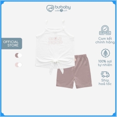 (1Y-5Y) Bộ quần áo 2 dây cho bé gái Muda - Bu baby bé gái - Bu Baby chính hãng Kyomi BBC1531MD