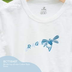 (12M-5Y) Bộ dài tay cho bé - Bộ dài tay cổ tròn cho bé  - Bu baby bé trai - Bubaby bé gái - Quần áo BU Baby chính hãng