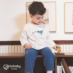 (12M-5Y) Bộ dài tay cho bé - Bộ dài tay cổ tròn cho bé  - Bu baby bé trai - Bubaby bé gái - Quần áo BU Baby chính hãng