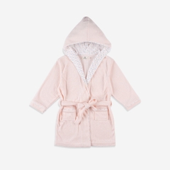 Áo choàng tắm buộc dây chui đầu cho trẻ sơ sinh - Terry Cotton ATR614301- áo choàng tắm cho bé