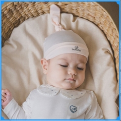 Mũ nút thắt Bambus cho bé sơ sinh ABB192400 - Bambus - Bubaby sơ sinh - Mũ Bubaby - Bao tay Bu baby