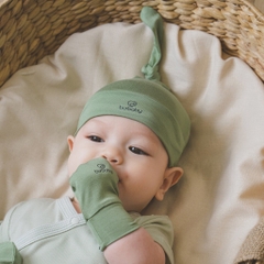 Mũ nút thắt Bambus cho bé sơ sinh ABB192400 - Bambus - Bubaby sơ sinh - Mũ Bubaby - Bao tay Bu baby