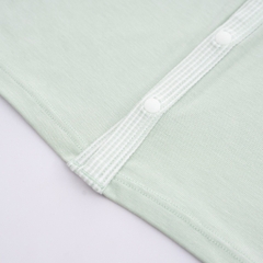 Bộ ngắn tay cài giữa xuân hè cho bé sơ sinh từ 1 đến  12 tháng - BU Siro BSR130202  | Quần áo BuBaby chính hãng