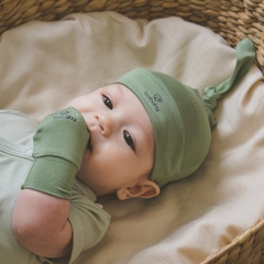 Mũ nút thắt Bambus cho bé sơ sinh ABB192400 - Bambus - Bubaby sơ sinh - Mũ Bubaby - Bao tay Bu baby