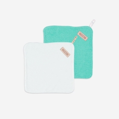 Set 2 Khăn mặt vuông mềm mại cho bé - BU Siro ATR102300 | Phụ kiện BuBaby chính hãng