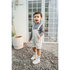 (6M-5Y) Áo dài tay cao cổ BSR310901 Siro Jacquard nhiều màu sắc - Siro - Bubaby bé trai – Bubaby bé gái – Quần áo Bubaby