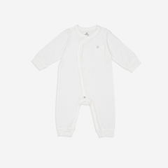 (NB-3M) Body dài tay cài chéo BBB2108A1  sợi tre mềm mại - Bambus | Quần áo BU Baby chính hãng - Bubaby sơ sinh