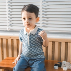 (1Y-5Y) Áo Polo ngắn tay BPN336100 Kéo khóa Ponie Bubaby bé trai – Bubaby bé gái – Quần áo Bubaby