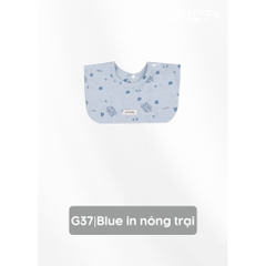 (Freesize) Yếm cho bé cài sau U like ACT011003- Bubaby sơ sinh