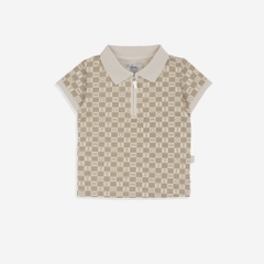 (1Y-5Y) Áo Polo ngắn tay BPN336100 Kéo khóa Ponie Bubaby bé trai – Bubaby bé gái – Quần áo Bubaby