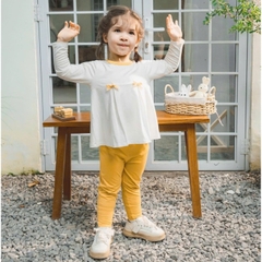 (12M-5Y) Bộ dài tay cho bé - Bộ dài tay cổ tròn cho bé  - Bu baby bé trai - Bubaby bé gái - Quần áo BU Baby chính hãng