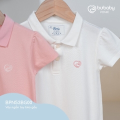 (6M-5Y) Áo ngắn tay cổ Polo bé gái - BPN3303BG ponie - Áo bubaby bé gái - Áo bé gái Bubaby - Bu baby bé gái