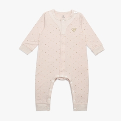 (0-12M) Body dài tay cài giữa Glory - Bambus BBB210203 - Bu baby sơ sinh