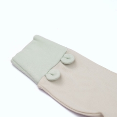 (NB-3M) Bộ dài tay cài chéo sơ sinh sợi tre BU Bambus BBB1108FF | Quần áo BU Baby chính hãng