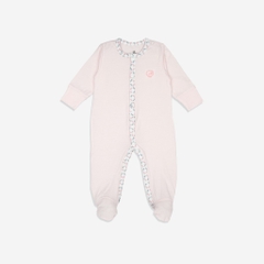 Body dài tay cài giữa cho bé sơ sinh chất liệu sợi tre mềm mại - Bambus BBB2102NS | Quần áo BuBaby chính hãng