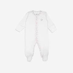 Body dài tay cài giữa cho bé sơ sinh chất liệu sợi tre mềm mại - Bambus BBB2102NS | Quần áo BuBaby chính hãng