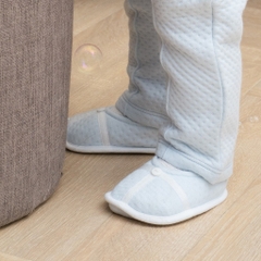 (6M-12M) Giày vải chần bông - BU Quilted ABS420000  | Phụ kiện BuBaby chính hãng