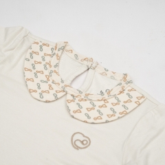 Bodychip kèm quần dài tay cho bé sơ sinh chất liệu sợi tre mềm mại - Bambus BBB1103CE | Quần áo BuBaby chính hãng