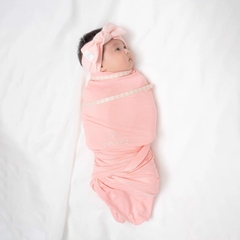 Khăn quấn sơ sinh Bubaby cho bé sơ sinh  Bu baby ABB580000 Bellie Bambus