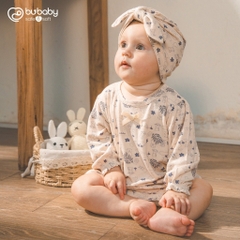 (1M-12M) Body chip dài tay cho bé BCT2166FF Bubaby bé trai – Bubaby bé gái – Quần áo Bubaby