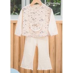 (6M-5Y) Bộ dài tay thu đông bé gái BU BCT110408 Bubaby bé trai – Bubaby bé gái – Quần áo Bubaby