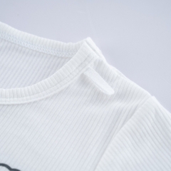 (3M-12M) Áo ngắn tay cổ tròn cho bé trai, bé gái BSR330402 - Áo bubaby bé trai - Áo bubaby bé gái Siro