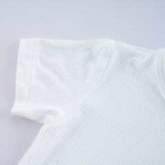 (3M-12M) Áo ngắn tay cổ tròn cho bé trai, bé gái BSR330402 - Áo bubaby bé trai - Áo bubaby bé gái Siro