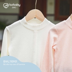 (1-5Y) Bộ dài tay cao cổ len ấm áp cho bé BWL110901 Bubaby bé trai – Bubaby bé gái – Quần áo Bubaby
