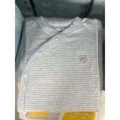 (NB-9M) Bộ dài tay cài giữa sơ sinh bộ dài tay thu đông sơ sinh  cài chéo BSR110800 - Bu baby sơ sinh -  Đồ sơ sinh