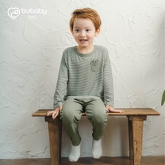 (1Y-5Y) Bộ quần áo dài tay cho bé - Bu baby bé trai – Bubaby bé gái – Quần áo Bubaby chính hãng