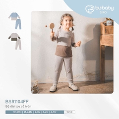 (1Y-5Y) Bộ quần áo dài tay cho bé - Bu baby bé trai – Bubaby bé gái – Quần áo Bubaby chính hãng