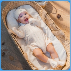 (1M-12M) Bộ đồ liền thân dài tay cổ BBB210301 Peterpan cho bé sơ sinh -
 Quần áo BU Baby - Bubaby sơ sinh