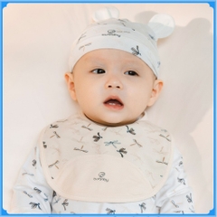 Yếm cho bé sơ sinh ABB011002 ABB0107DN ABB012000 - Yếm Bubaby - Bubaby sơ sinh - Mũ Bubaby - Bao tay Bu baby - Yếm cổ
