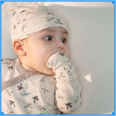 Mũ tròn tai gấu Bambus Dona cho bé sơ sinh ABB1928DN - Bambus - Bubaby sơ sinh - Mũ Bubaby - Bao tay Bu baby