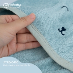 Khăn choàng tắm Terry cho bé sơ sinh - ATR060001 Terry - Bu baby sơ sinh - Mũ Bubaby - Bao tay Bubaby
