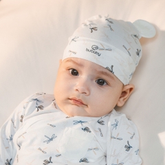 Mũ tròn tai gấu Bambus Dona cho bé sơ sinh ABB1928DN - Bambus - Bubaby sơ sinh - Mũ Bubaby - Bao tay Bu baby