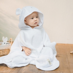 Khăn choàng tắm chui đầu Terry ATR060400 cho bé sơ sinh - Terry Cotton - Bu baby sơ sinh - Mũ Bubaby - Bao tay Bubaby