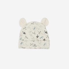 Mũ tròn tai gấu Bambus Dona cho bé sơ sinh ABB1928DN - Bambus - Bubaby sơ sinh - Mũ Bubaby - Bao tay Bu baby