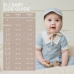 (1-5Y) Bộ dài tay cao cổ mềm mại BU cho bé BSR1109FF  Bubaby bé trai – Bubaby bé gái – Quần áo Bubaby