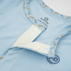 Bộ dài tay cài giữa Iconic sợi tre co giãn thoải mái thuận tiện cho bé BuBaby BBB1102NS | Quần áo BuBaby chính hãng