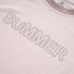 (6M-5Y) Bộ quần áo ngắn tay cổ tròn Muda Bubaby cho bé trai, Bu baby bé gái - Kyomi BBC1304MD