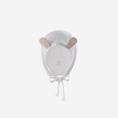 Mũ buộc dây tai thỏ Siro sơ sinh cho bé gái mềm mại, dễ thương - BU Siro ASR194321 | Phụ kiện BuBaby chính hãng