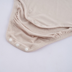 (1M-12M) Bộ đồ liên thân 2 dây sơ sinh BSR250001 - Bu baby sơ sinh -Quần áo BU Baby  Siro