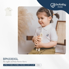 (1Y-4Y) Áo ngắn cổ Polo Ponie Glory BPN3303GL cho bé trai, bé gái  Ponie - Áo Bubaby - Áo Bubay bé trai - Bubaby bé gái