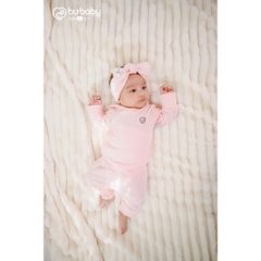 (0-3M)  Bộ dài tay cài chéo BSR110803 Siro cho bé sơ sinh - BU Baby sơ sinh - Quần áo Bu baby