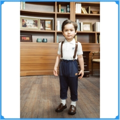 (1Y-4Y) Áo ngắn cổ Polo Ponie Glory BPN3303GL cho bé trai, bé gái  Ponie - Áo Bubaby - Áo Bubay bé trai - Bubaby bé gái