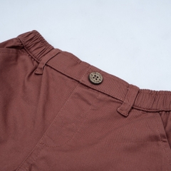 Quần đùi bé trai túi ốp cho các bé từ 1 đến 5 tuổi mềm mại - Pure Cotton BCT4332A1 | Quần áo BuBaby chính hãng