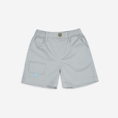 Quần đùi bé trai túi ốp cho các bé từ 1 đến 5 tuổi mềm mại - Pure Cotton BCT4332A1 | Quần áo BuBaby chính hãng