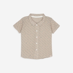 (1Y-5Y) Áo sơ mi ngắn tay lịch sự, thanh lịch - Bu baby bé trai - bu baby bé gái - Quần áo Bu Baby Pure Cotton BCT334100