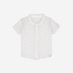 (1Y-5Y) Áo sơ mi ngắn tay lịch sự, thanh lịch - Bu baby bé trai - bu baby bé gái - Quần áo Bu Baby Pure Cotton BCT334100